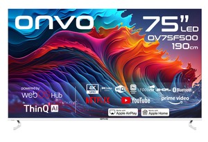 Onvo OV75F500 4K Ultra HD 75' 190 Ekran Uydu Alıcılı webOS Smart LED TV
