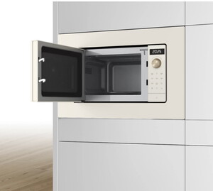  Bosch BEL623MP3 İnci Beyazı Ankastre Mikrodalga Fırın