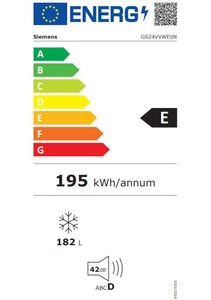  Siemens GS24VVWE0N 6 Çekmeceli Derin Dondurucu