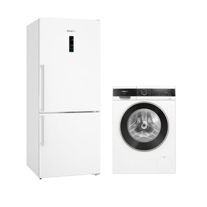 Siemens KG76PAWC0N Kombi No Frost Buzdolabı, Siemens WG52A2F0TR 10 kg 1200 Devir Çamaşır Makinesi